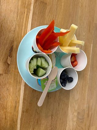 Kids menu at Magic Beans Cafe